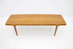 Solid Teak Wood Coffee Table by John Bone for Mikael Laursen, Denmark, 1960s