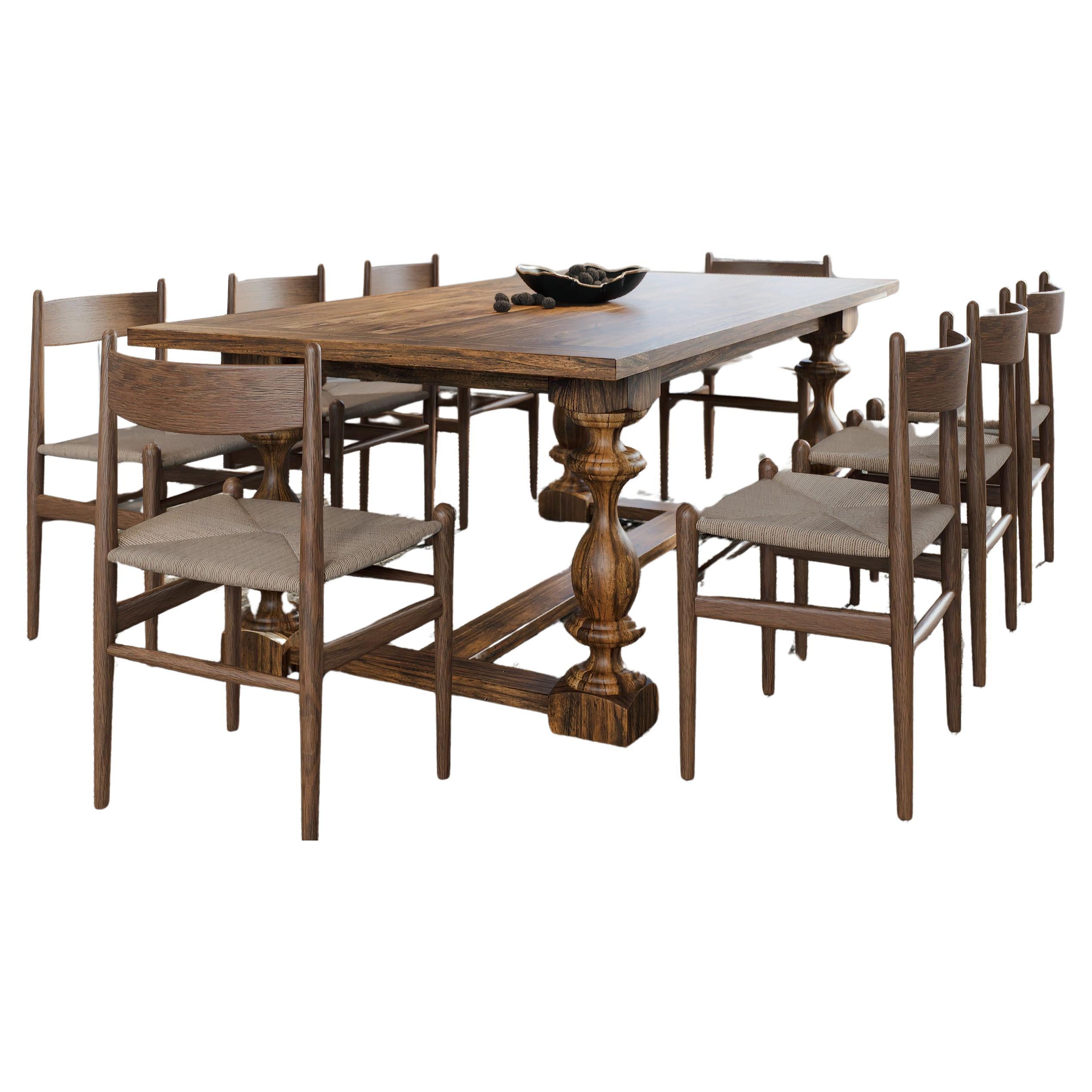 Tavolo da pranzo Wood in legno massiccio di teak