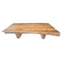 Solid Teak Wood Table Modern Organic