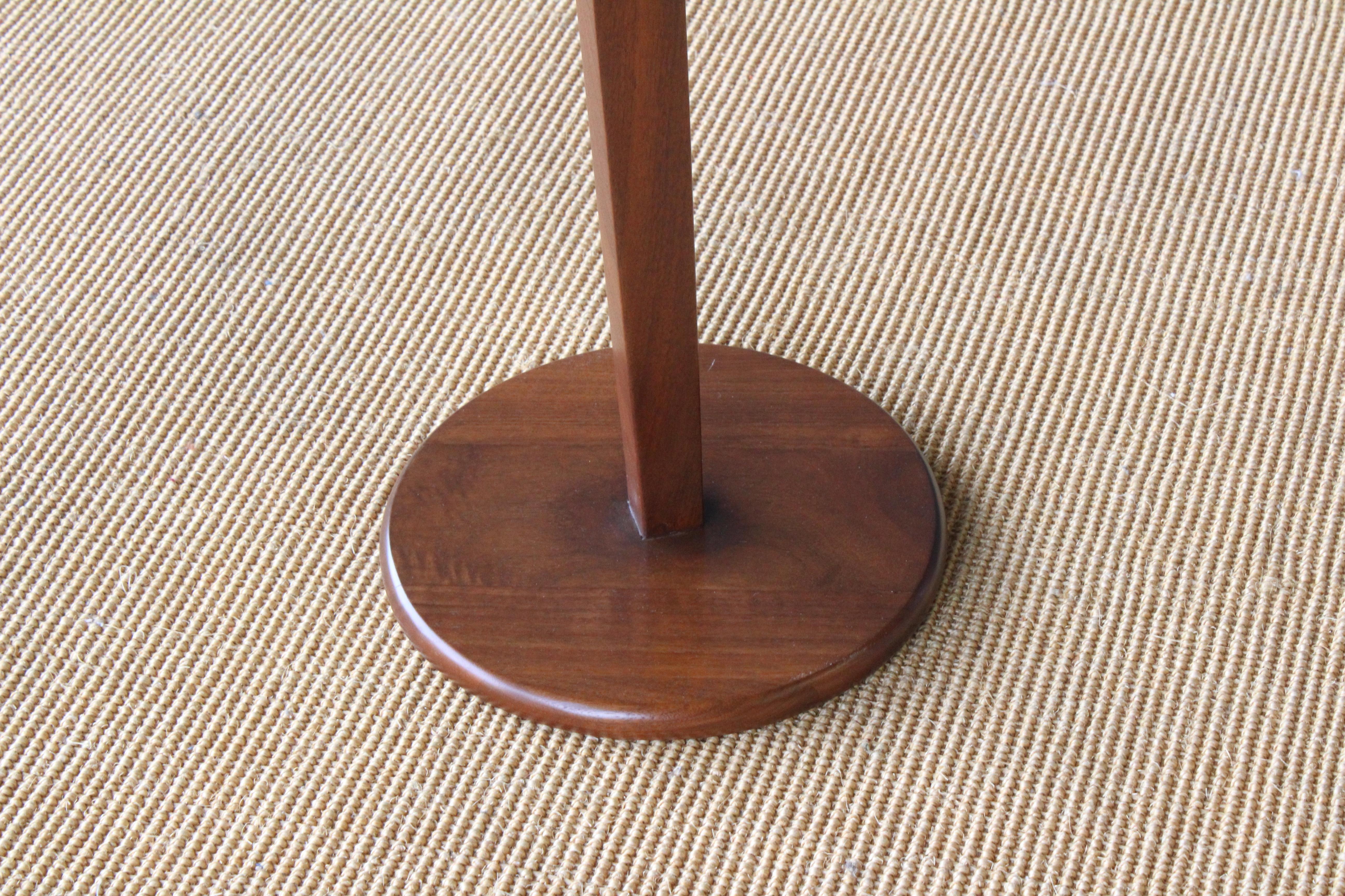 American Solid Walnut Cocktail Table, 1950s