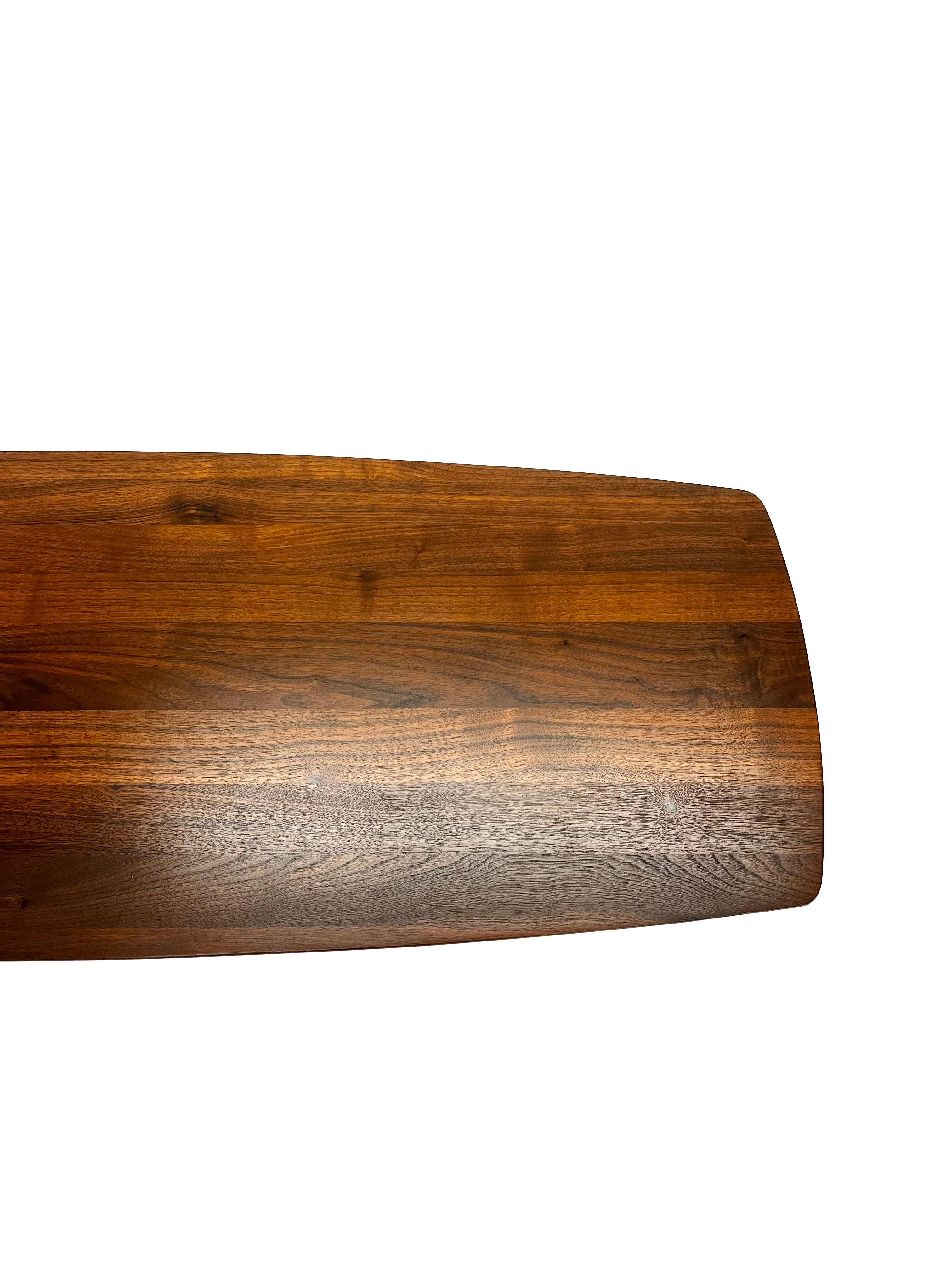 Solid Walnut Coffee Table by Ace Hi For Sale 2