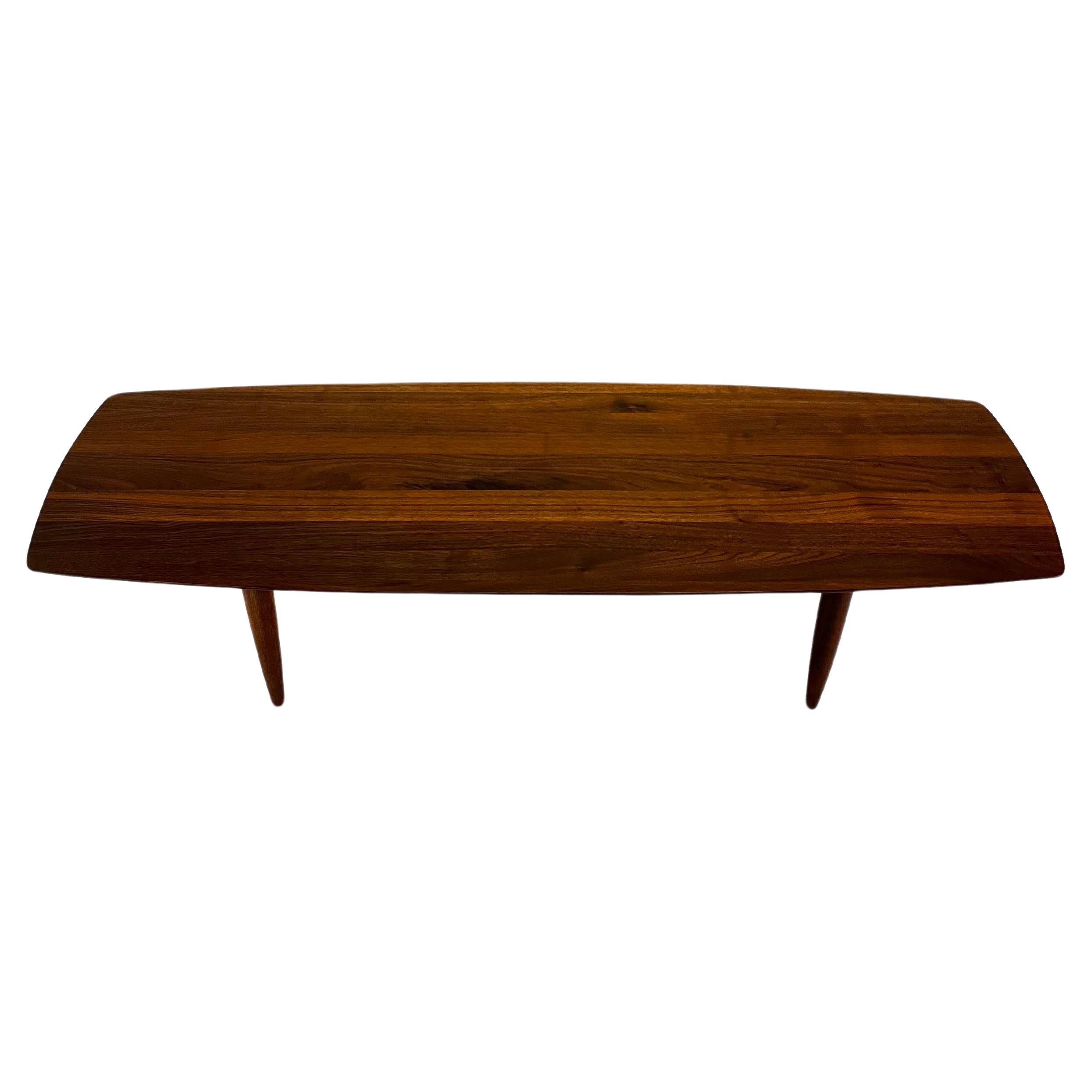 Solid Walnut Coffee Table by Ace Hi