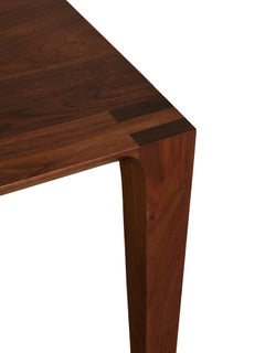 Solid Walnut Dining Table by Don Howell, circa 2017