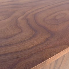 Solid Walnut Double Pyramid Side Table