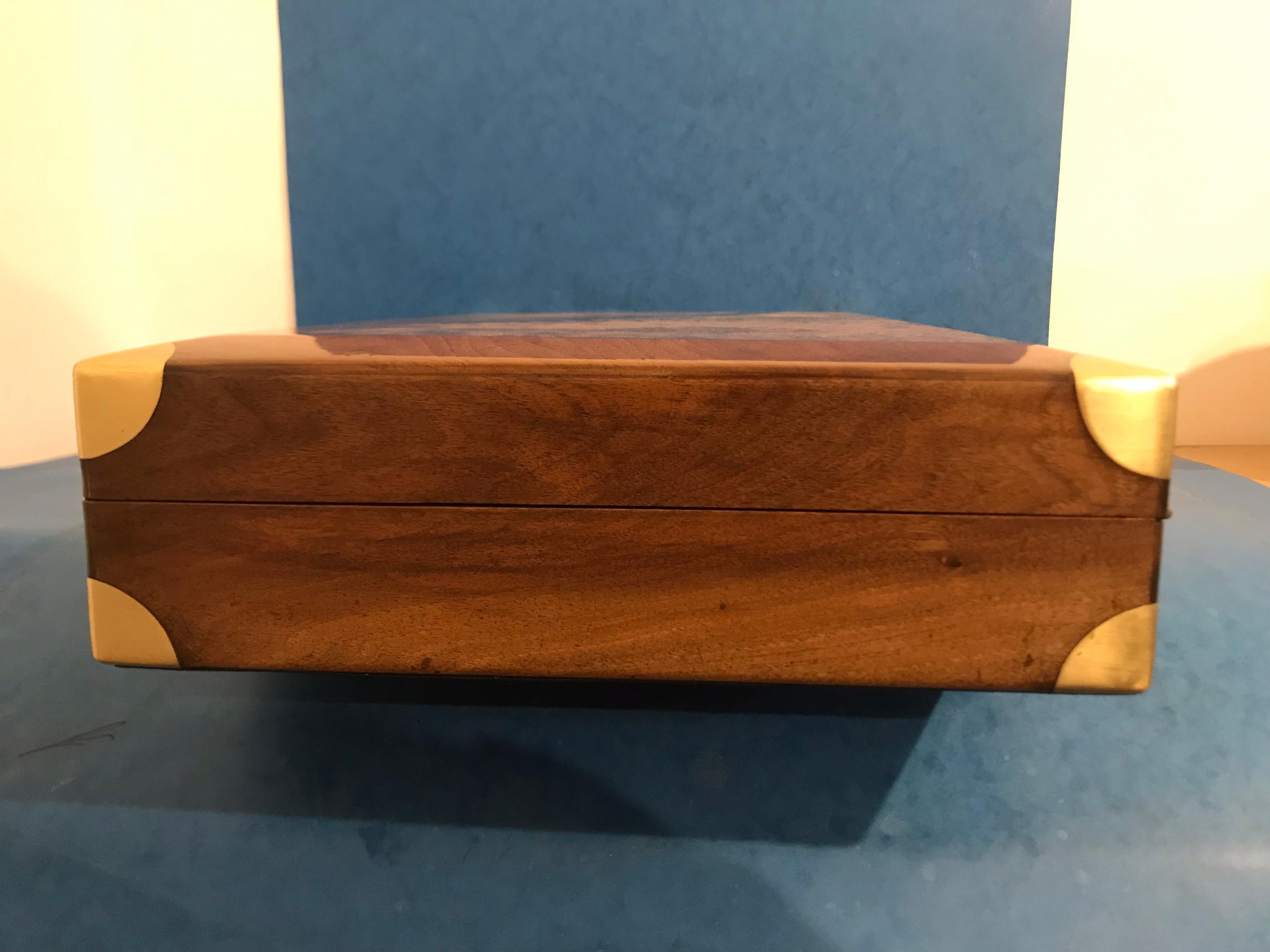 Solid Walnut French Probably a Case for Duelling Pistols For Sale 2