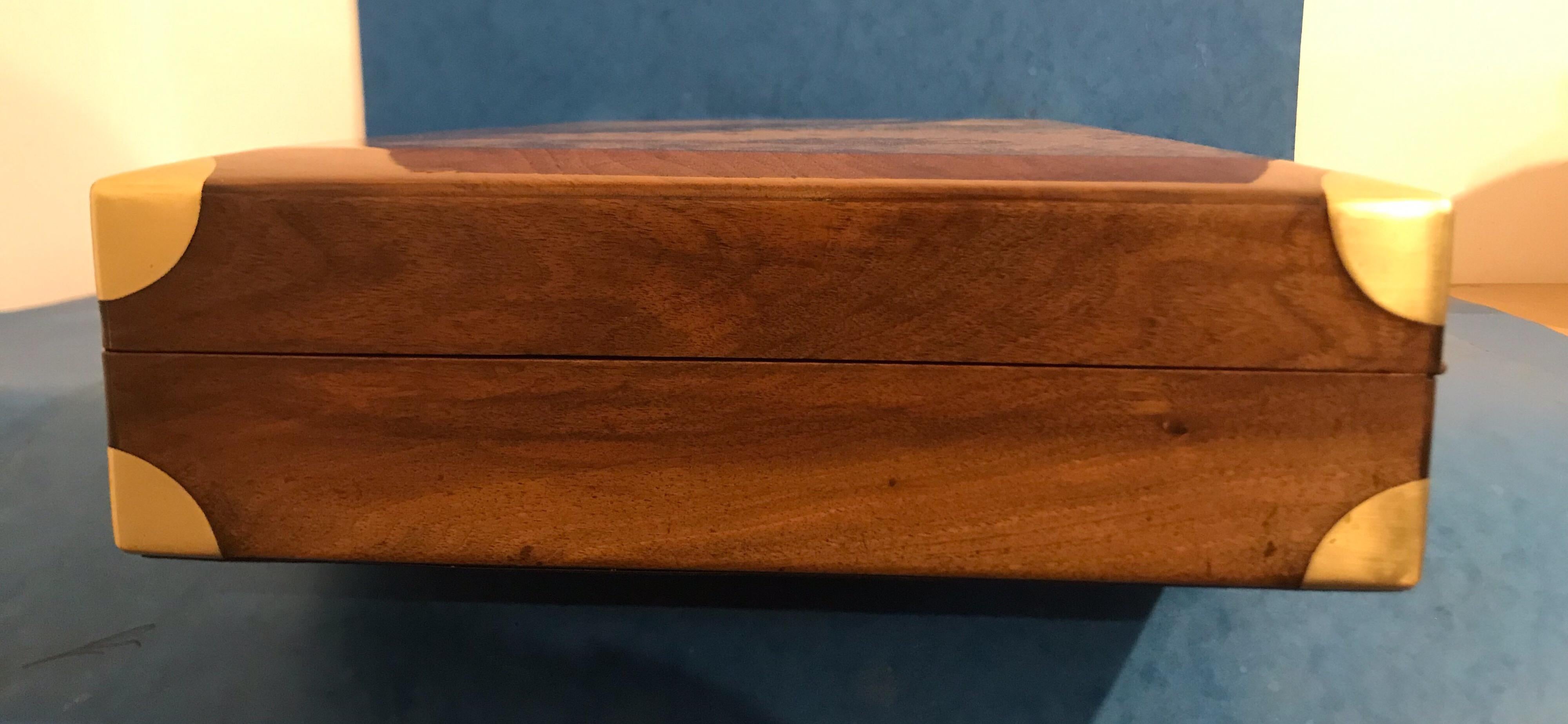 Solid Walnut French Probably a Case for Duelling Pistols For Sale 3