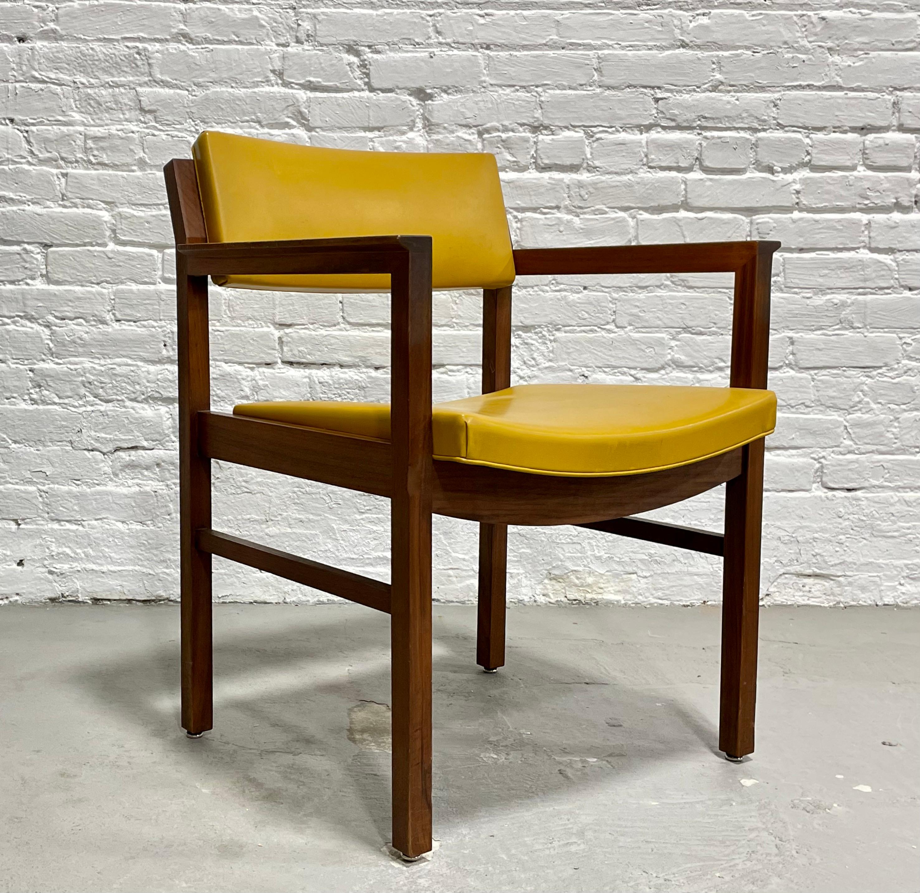 Solid Walnut Mid-Century Modern Armchair by Ebena Lasalle Inc. of Montreal For Sale 2