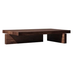 Solid Walnut Minimalist Hari Coffee Table
