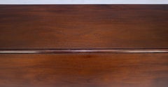 Solid Walnut Very Fine Large 8' Long Console 24" Drop Leaf Dining Console Table