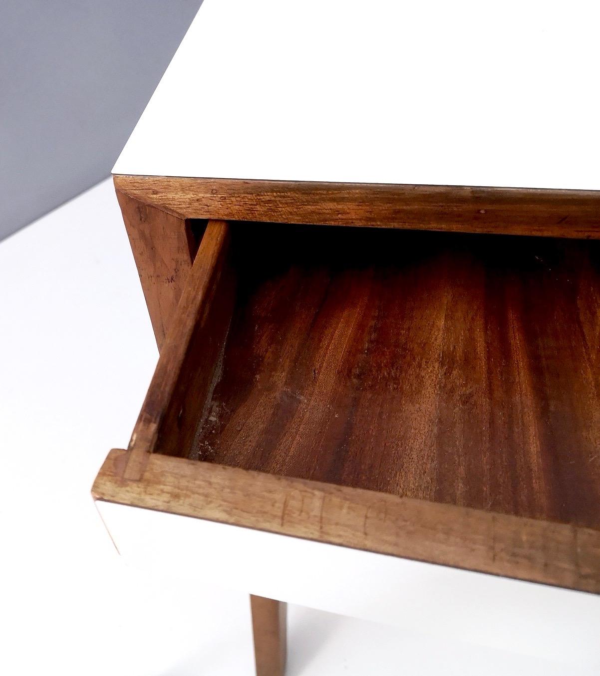 Solid Walnut Writing Desk by Gio Ponti for the University of Padova, Italy 4