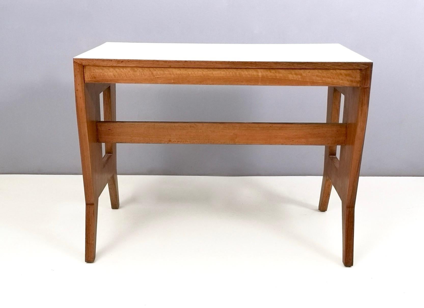 Mid-20th Century Solid Walnut Writing Desk by Gio Ponti for the University of Padova, Italy
