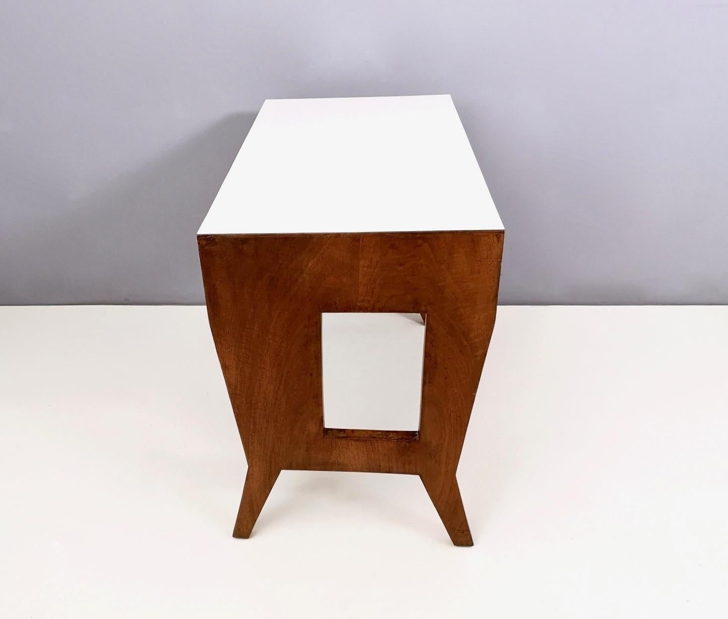Solid Walnut Writing Desk by Gio Ponti for the University of Padova, Italy 2