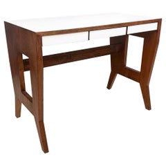 Solid Walnut Writing Desk by Gio Ponti for the University of Padova, Italy