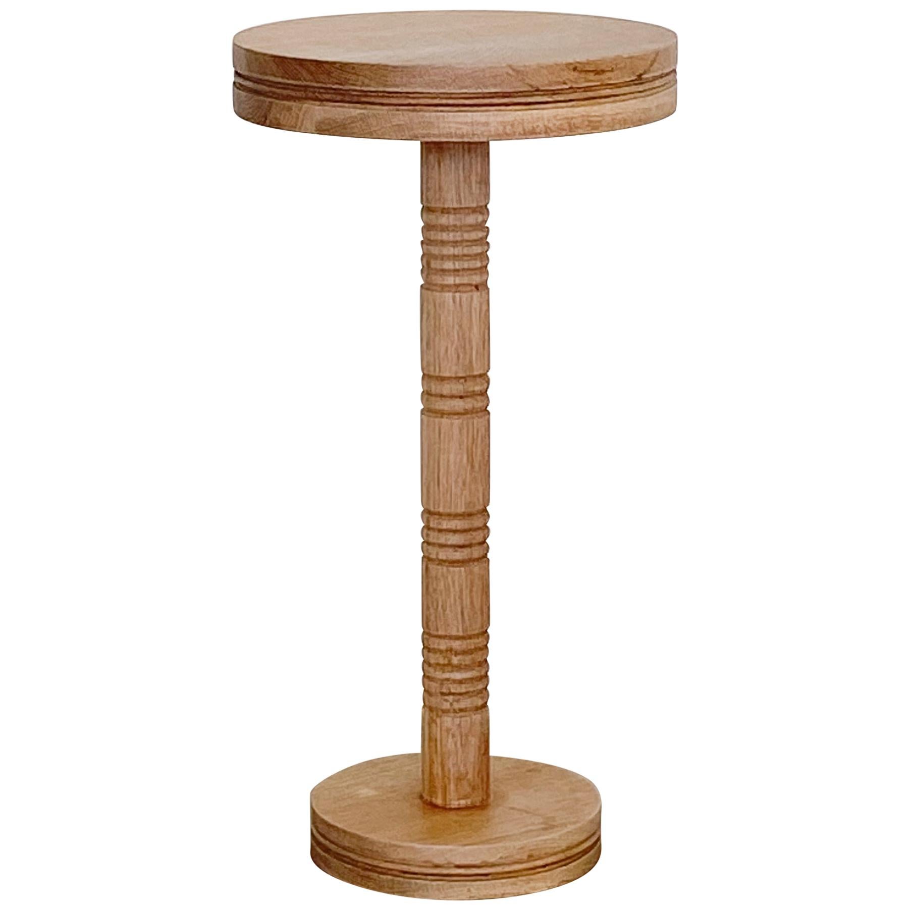 Panoplie White Oak Drink Table For Sale