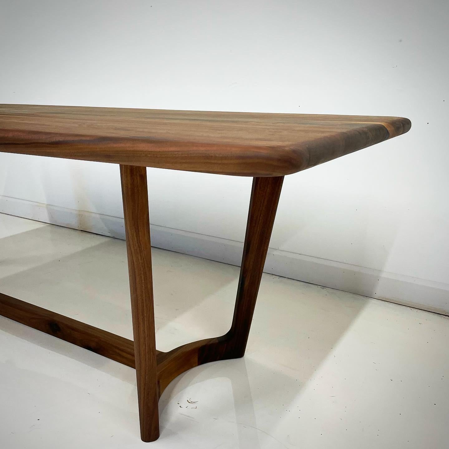 Canadian Modern White Oak Hilda Dining Table From The Signature Series by Pompous Fox For Sale