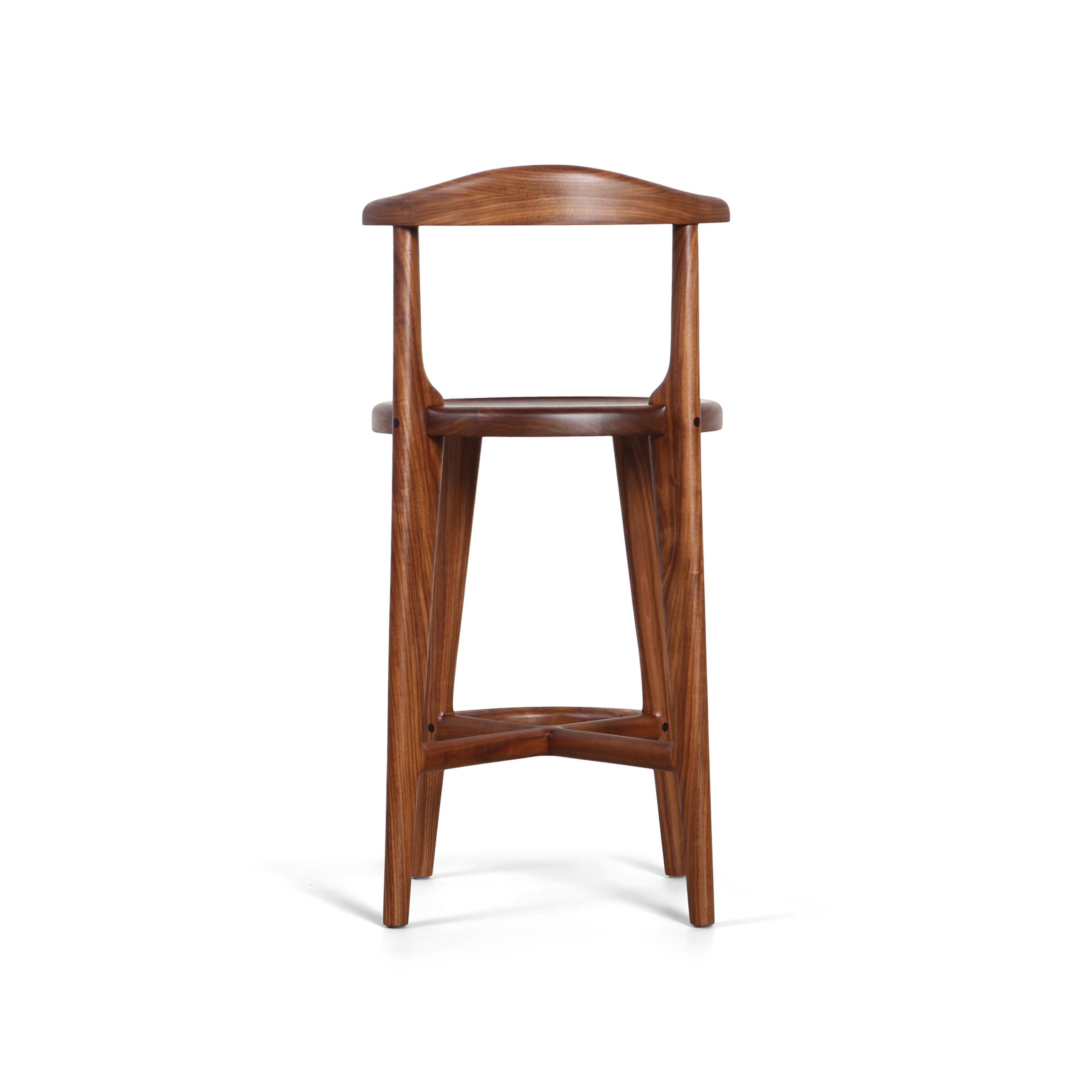 solid wood counter stools