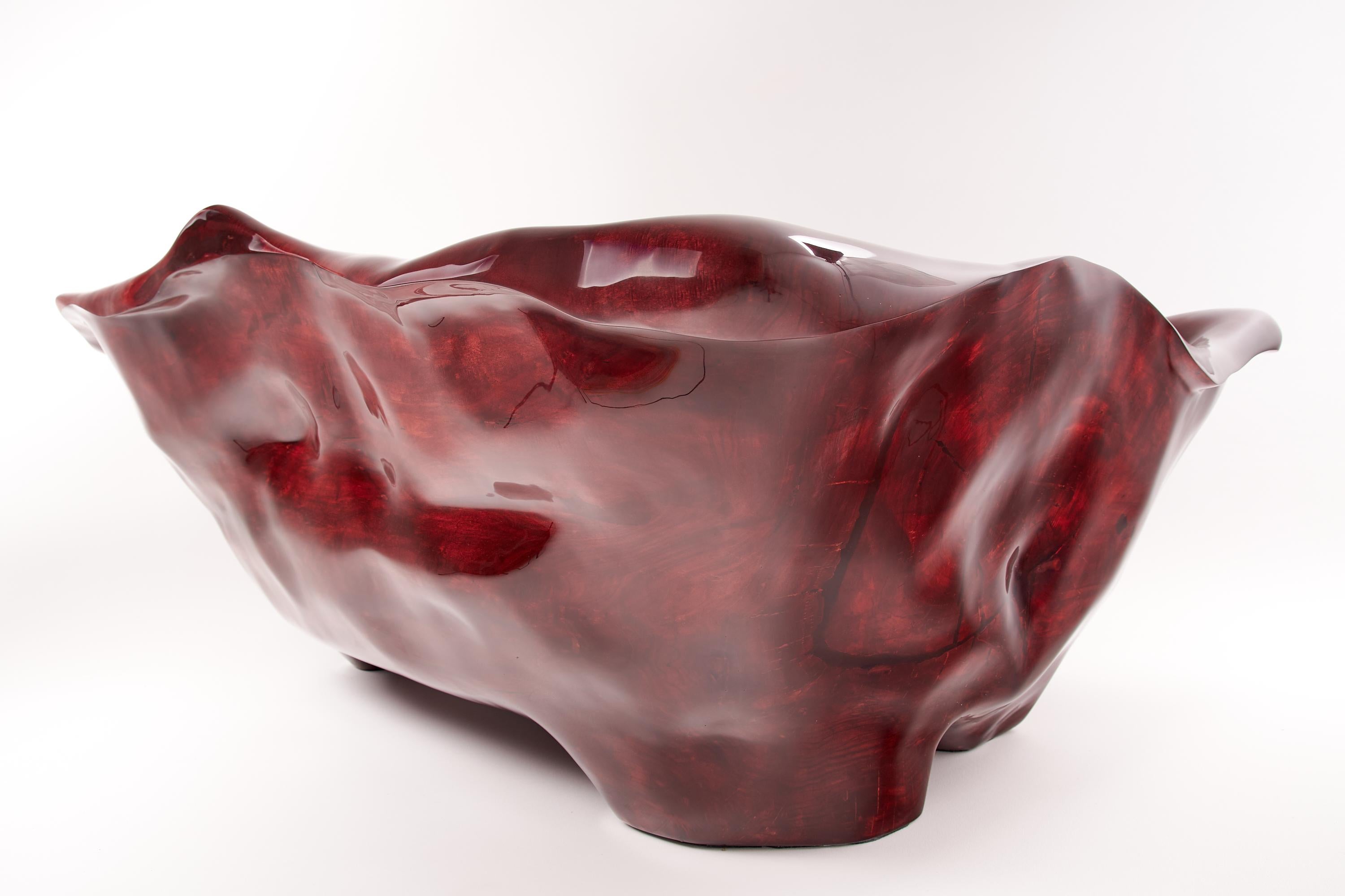 Cheminée sculptée dans une seule pièce de bois, entièrement fonctionnelle, Logniture en vente 9