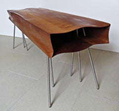 Solid Wood Bench "AERO" Handmade in Organic Design