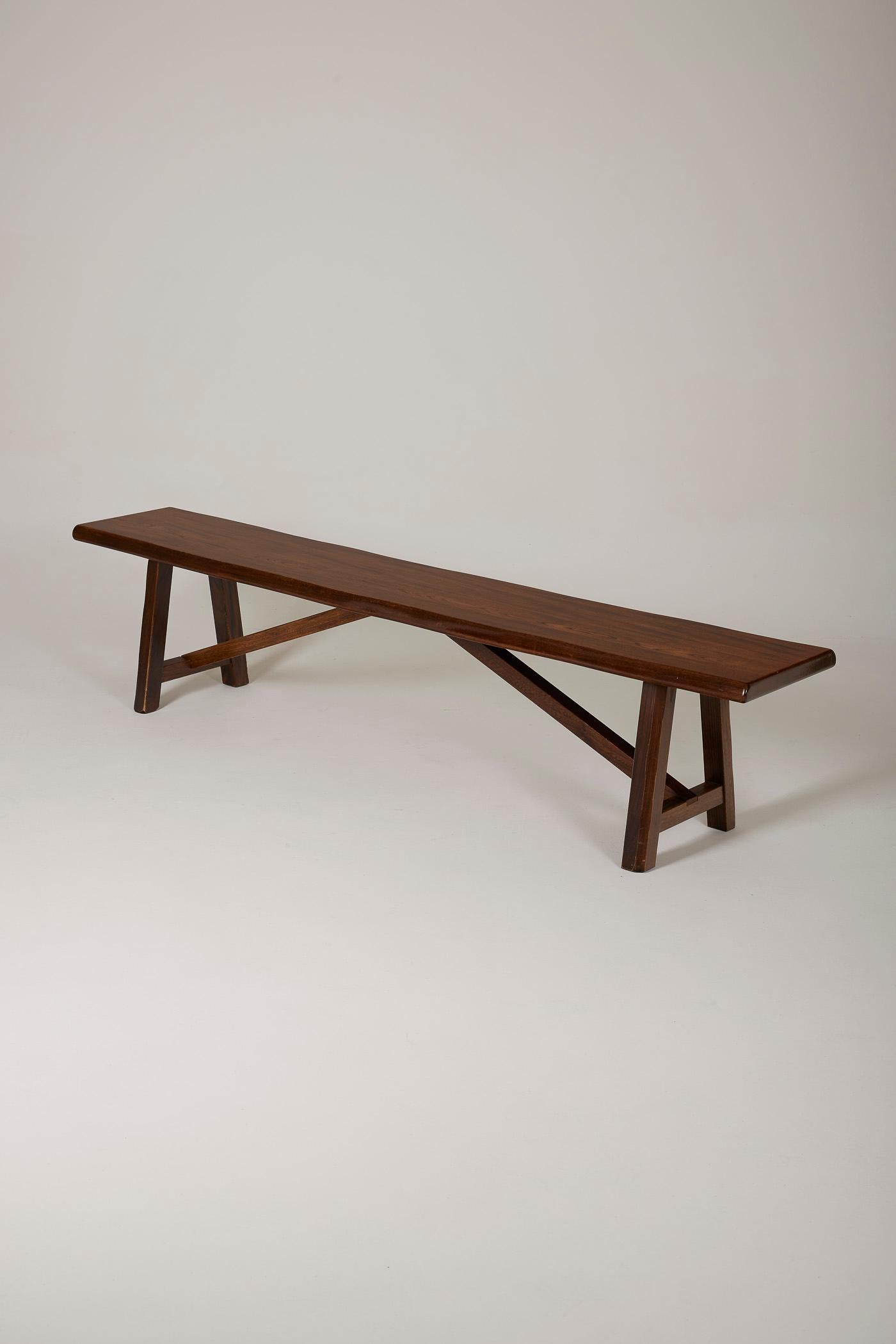 Aranjou solid wood bench often attributed to designer Olavi Hanninen, 1940s. Perfect condition.
LP1679