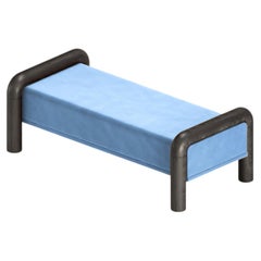 Solid Wood, Lounge Bench, Bench, Upholstered by Velvet, Modern Design