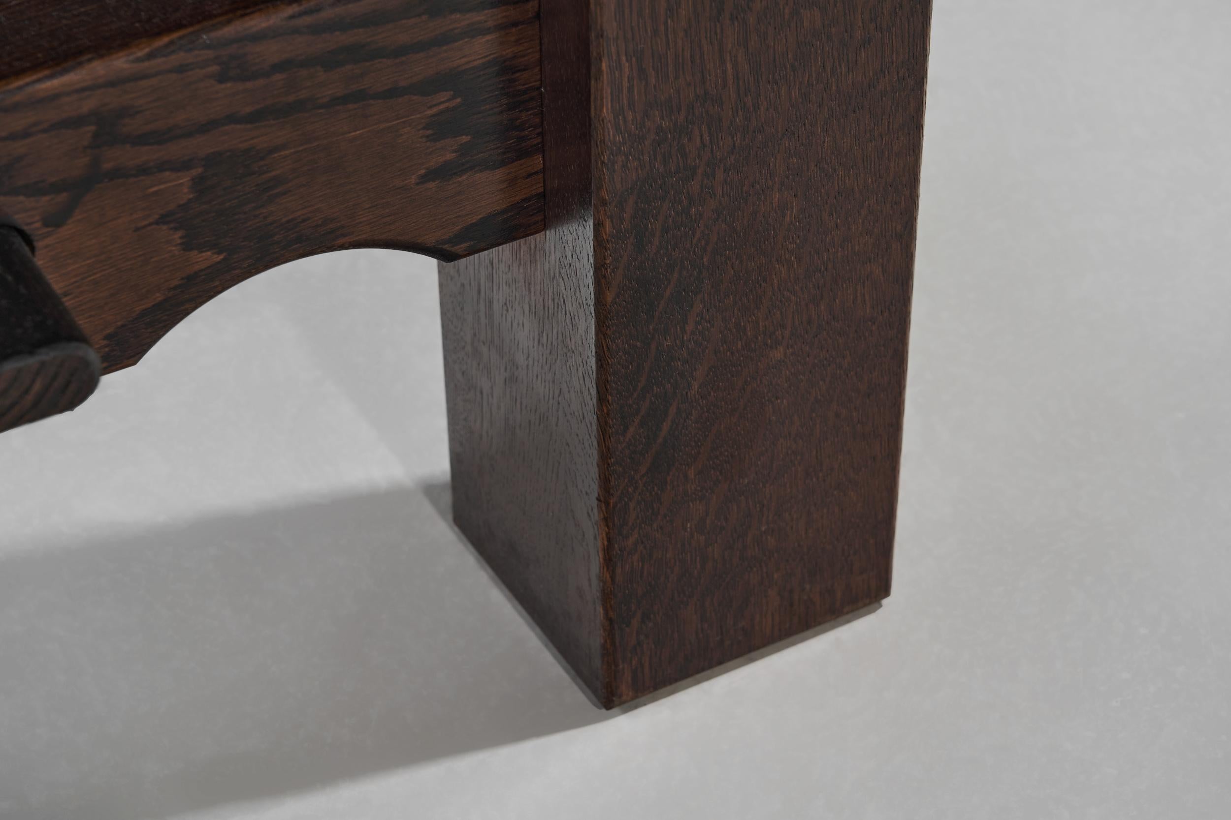 Table de salle à manger brutaliste, Europe 20ème siècle en vente 9