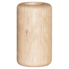 Portacandele in Wood - Medio