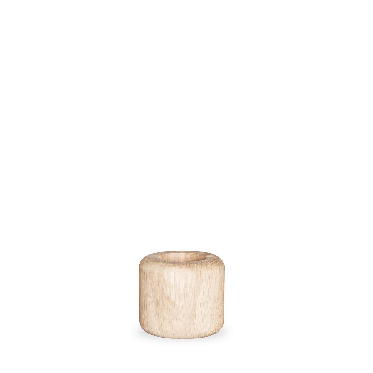Fatto a mano Set di portacandele in Wood massiccio in vendita