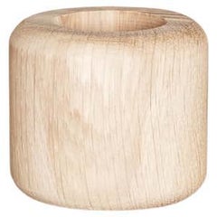 Solid Wood Candle Holder – Small