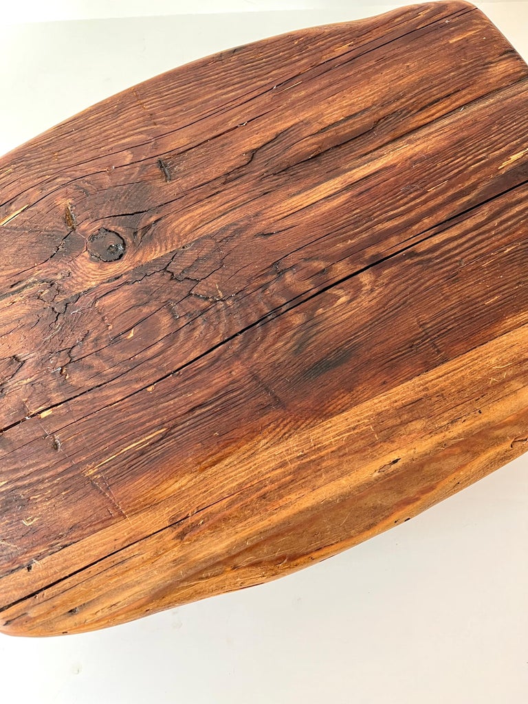 Solid Wood Charcuterie Board on Legs Made in Hungary For Sale at 1stDibs