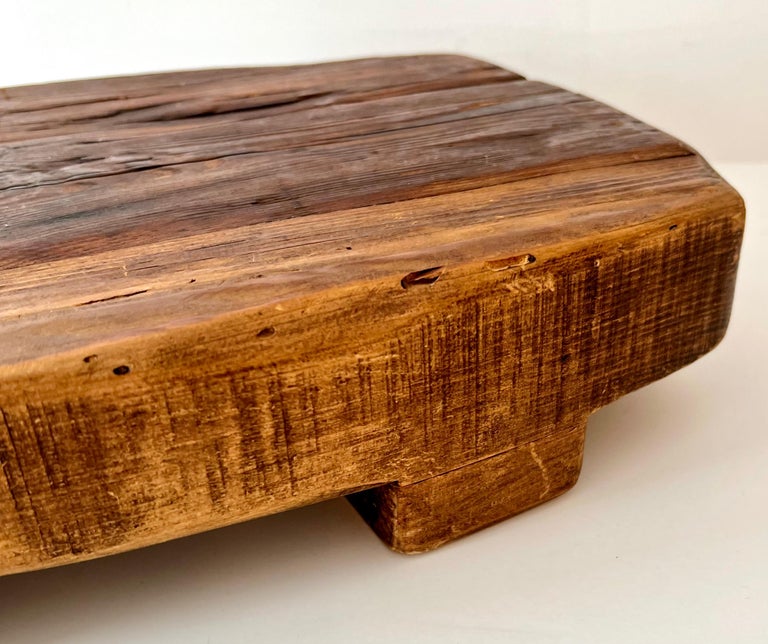 Solid Wood Charcuterie Board on Legs Made in Hungary For Sale at 1stDibs