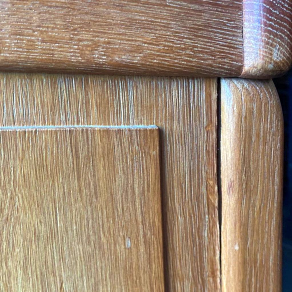 Solid Wood Chest Of Drawers in the style of Pierre Chapo - 1960s For Sale 11
