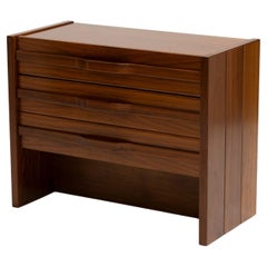 Solid wood chest of drawers, Maison Regain, 1980s