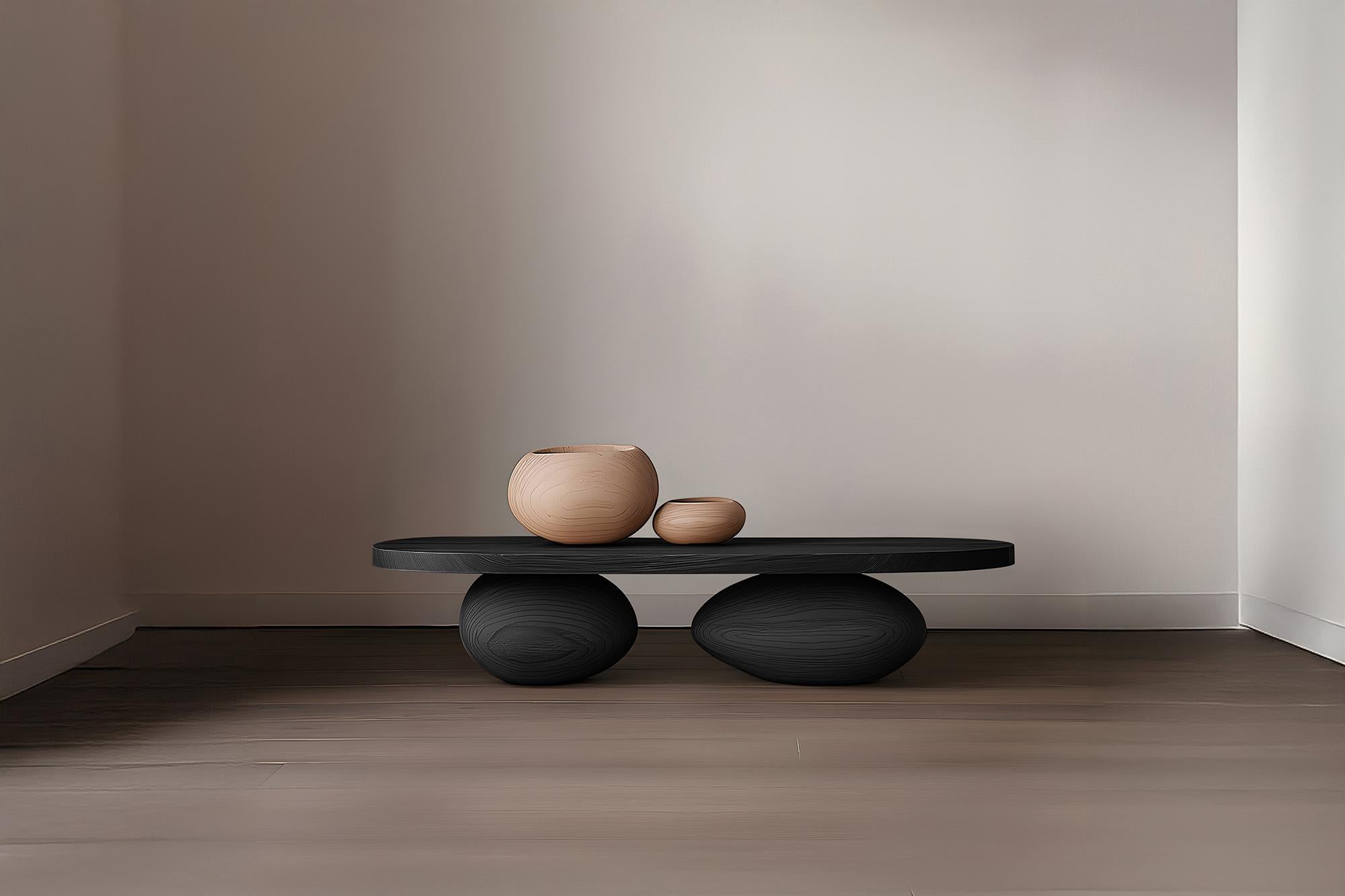 Contemporary Solid Wood Cocktail Table Serie 38 – Sereno by Joel Escalona for Interior Projec For Sale