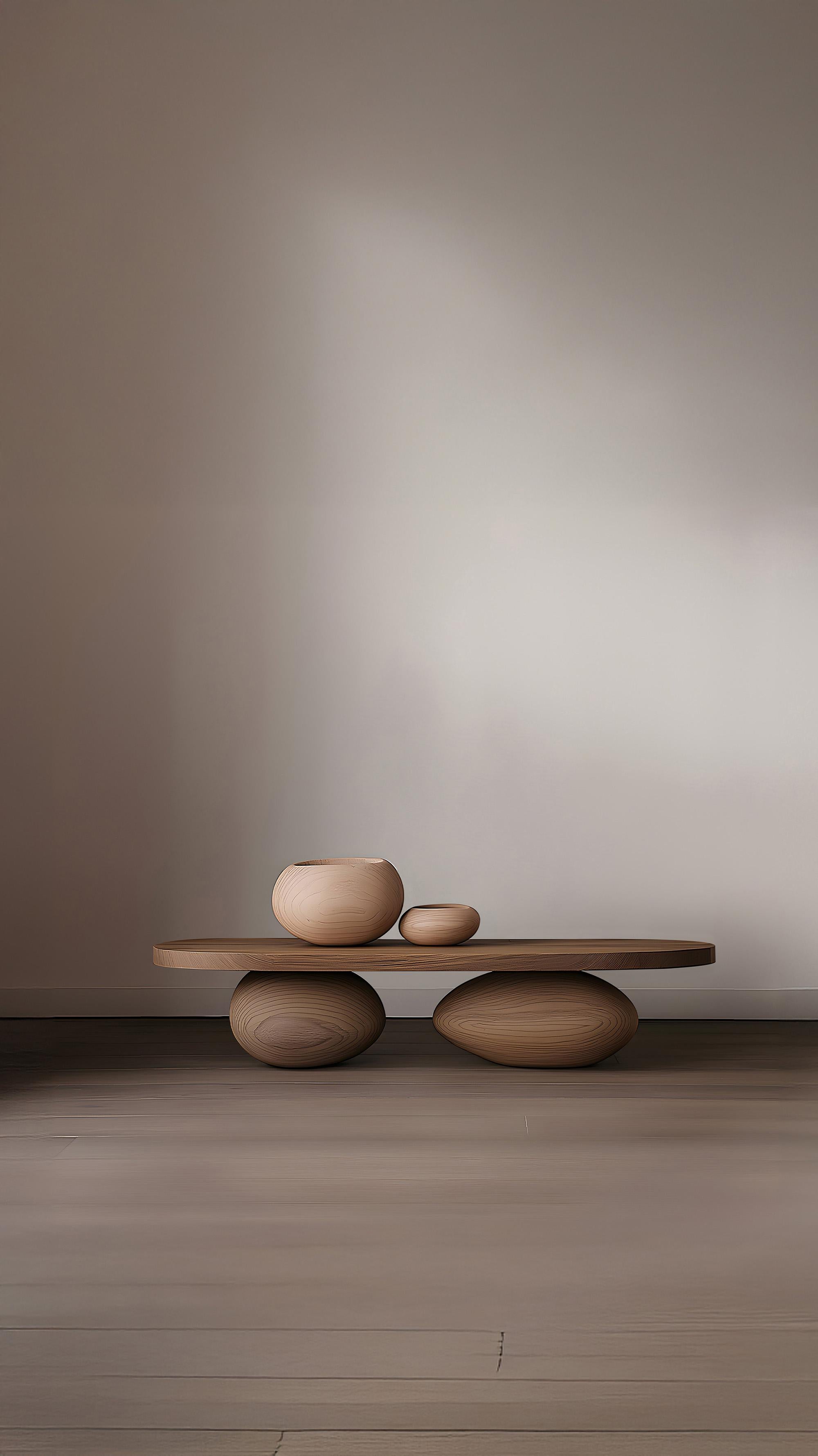 Hardwood Solid Wood Cocktail Table Serie 38 – Sereno by Joel Escalona for Interior Projec For Sale