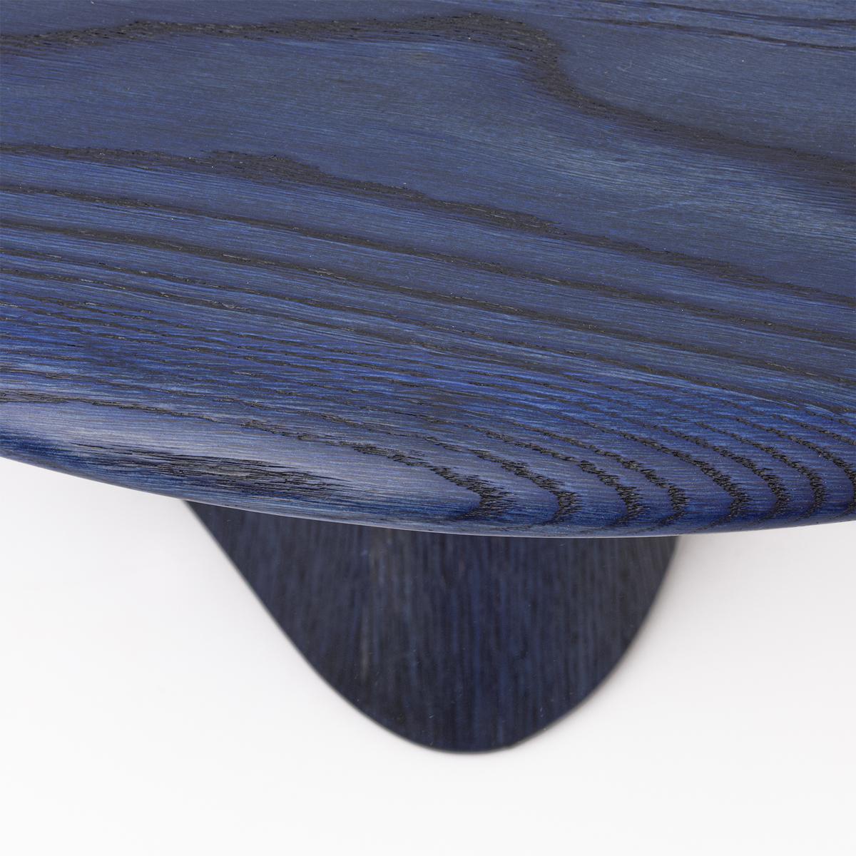Moderne Table basse en bois massif 1 - LAGOON en vente