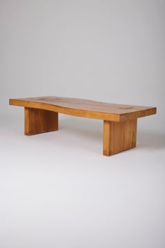 Solid Wood Coffee Table by Maison Regain