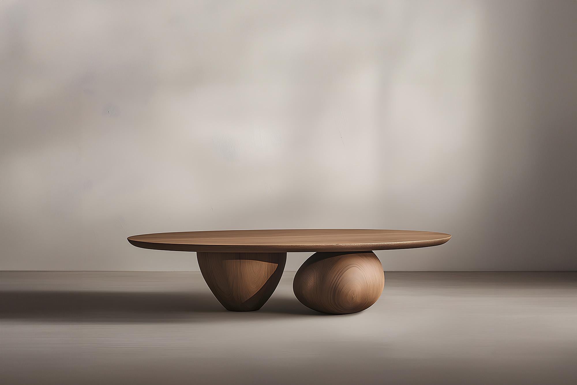Table basse en bois massif Serie 3 - Sereno by Joel Escalona for Elegant Spaces
---

Série de tables basses Sereno - Note de Joel Escalona

Que se passe-t-il lorsque la structure devient de l'art ?

Telles sont les questions qui m'ont guidé dans la
