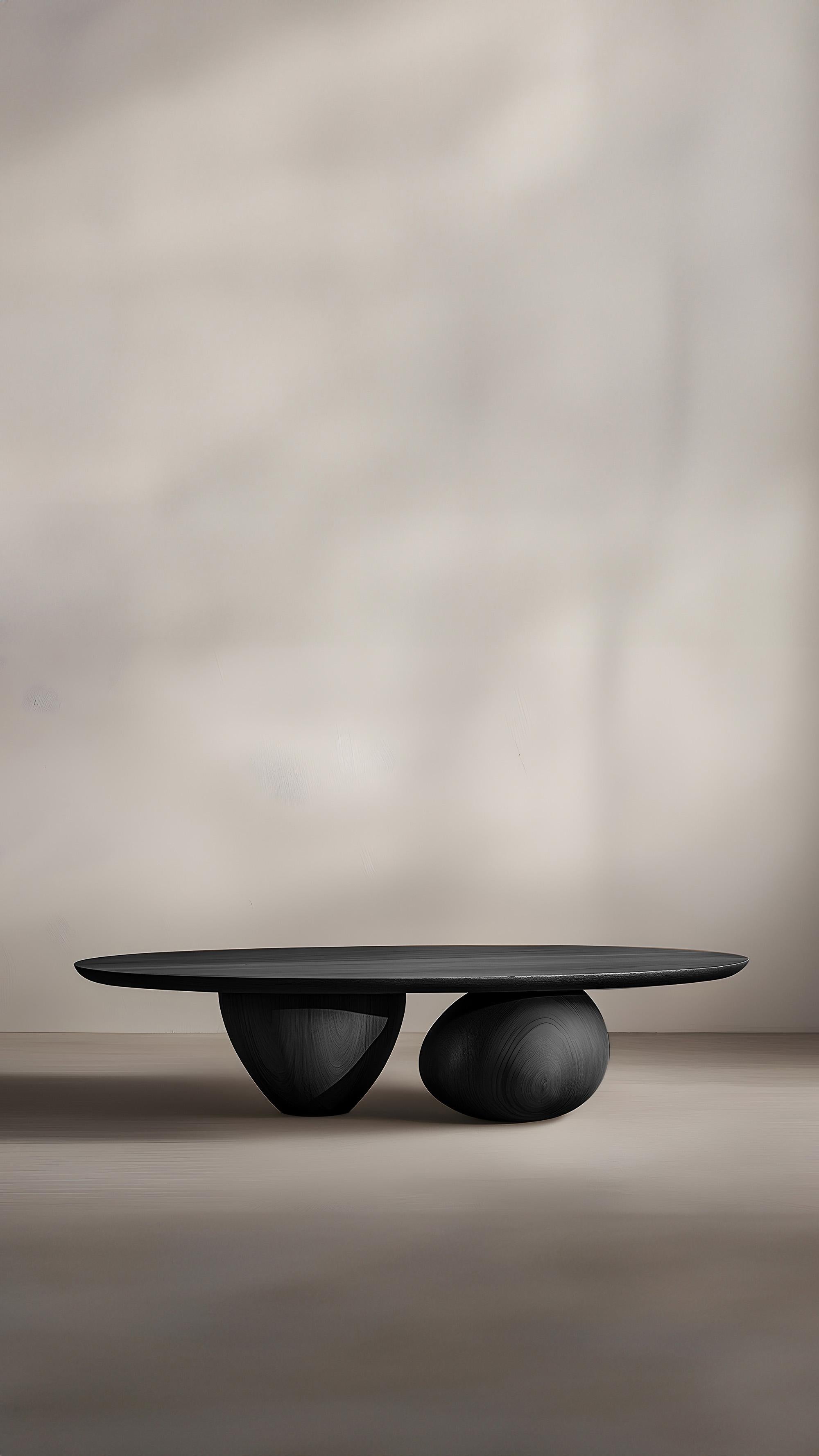 Mexicain Table basse en bois massif Serie 3 - Sereno by Joel Escalona for Elegant Spaces en vente
