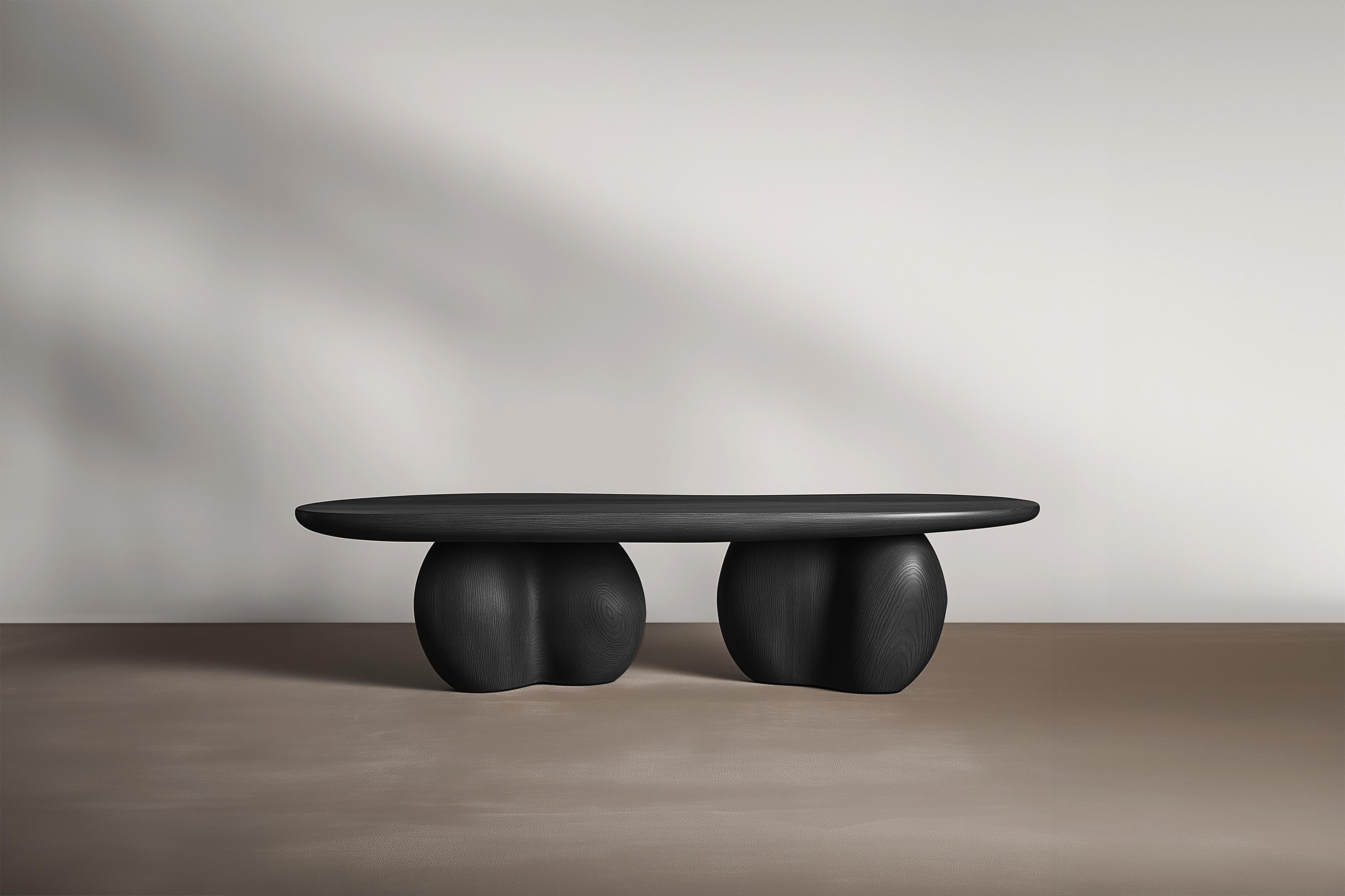 XXIe siècle et contemporain Table basse en bois massif Serie 66 - Sereno by Joel Escalona with Organic Design en vente