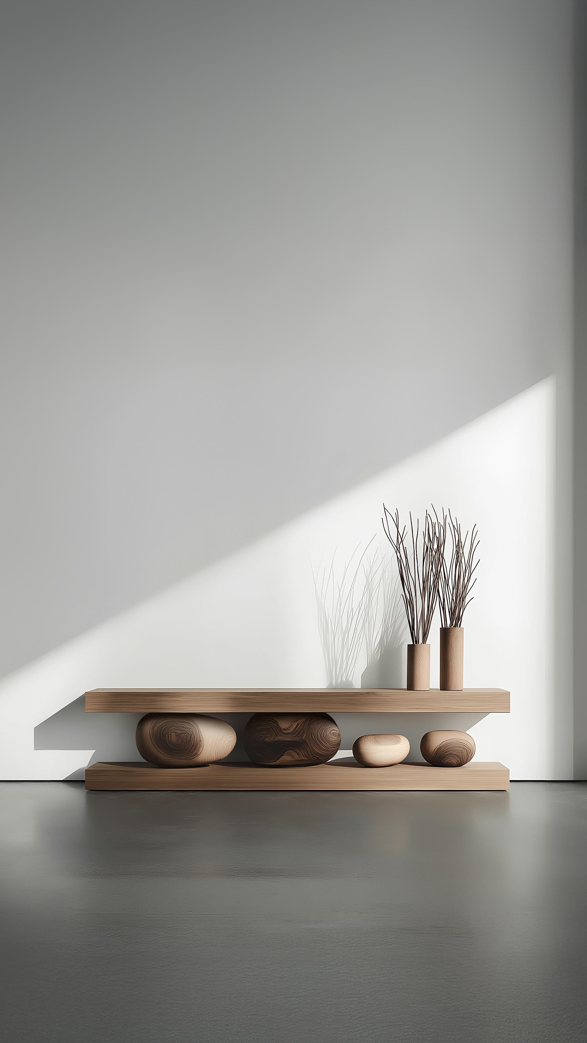 Consola de madera maciza Sereno No22, Muebles contemporáneos by NONO en venta 3