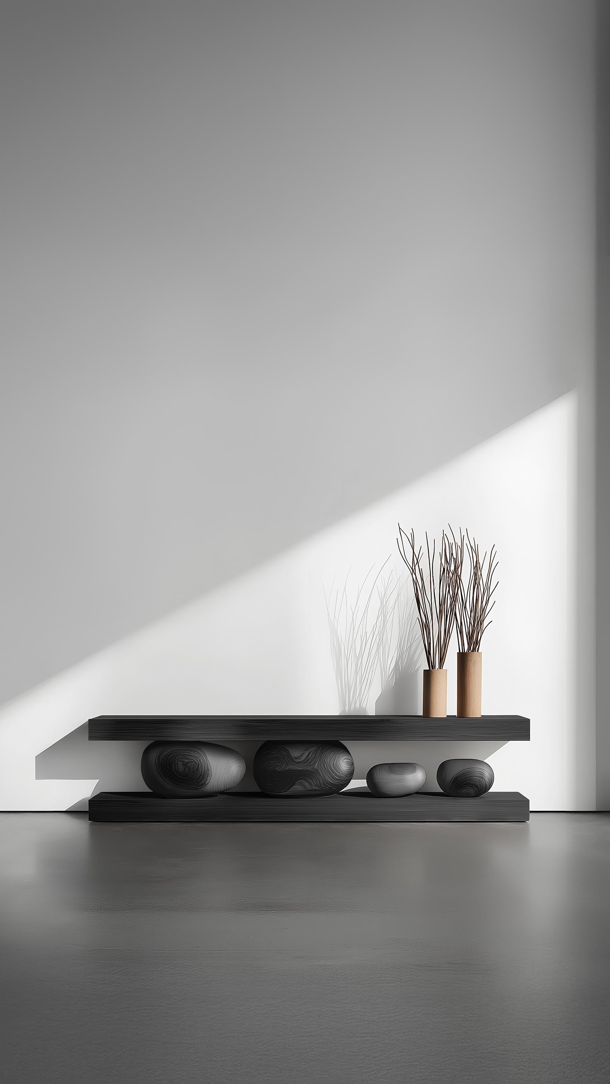 Consola de madera maciza Sereno No22, Muebles contemporáneos by NONO en venta 5