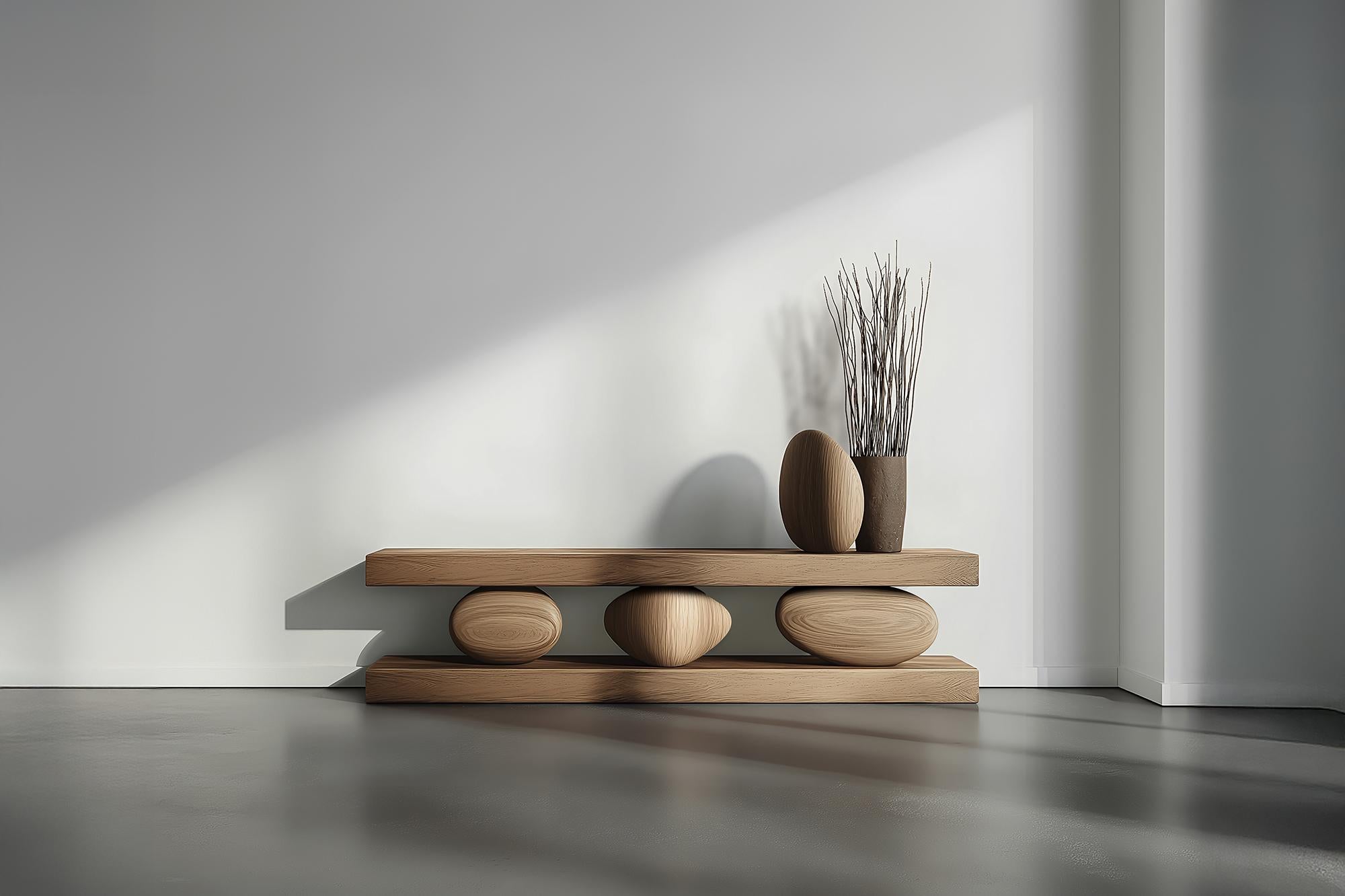Consola de madera maciza Sereno No22, Muebles contemporáneos by NONO en Nuevo estado para la venta en Ciudad de México, CDMX