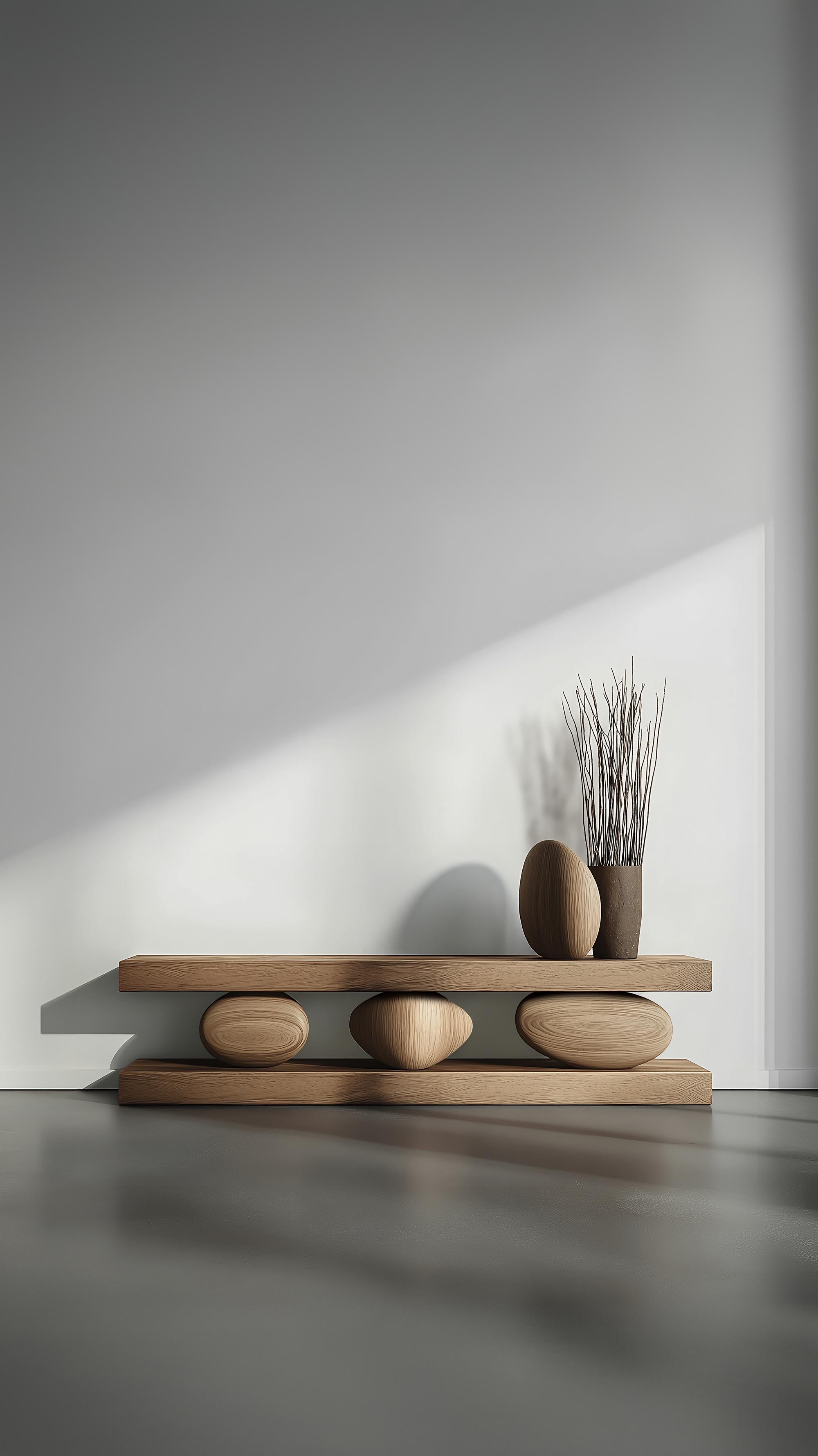 Consola de madera maciza Sereno No22, Muebles contemporáneos by NONO Siglo XXI y contemporáneo en venta
