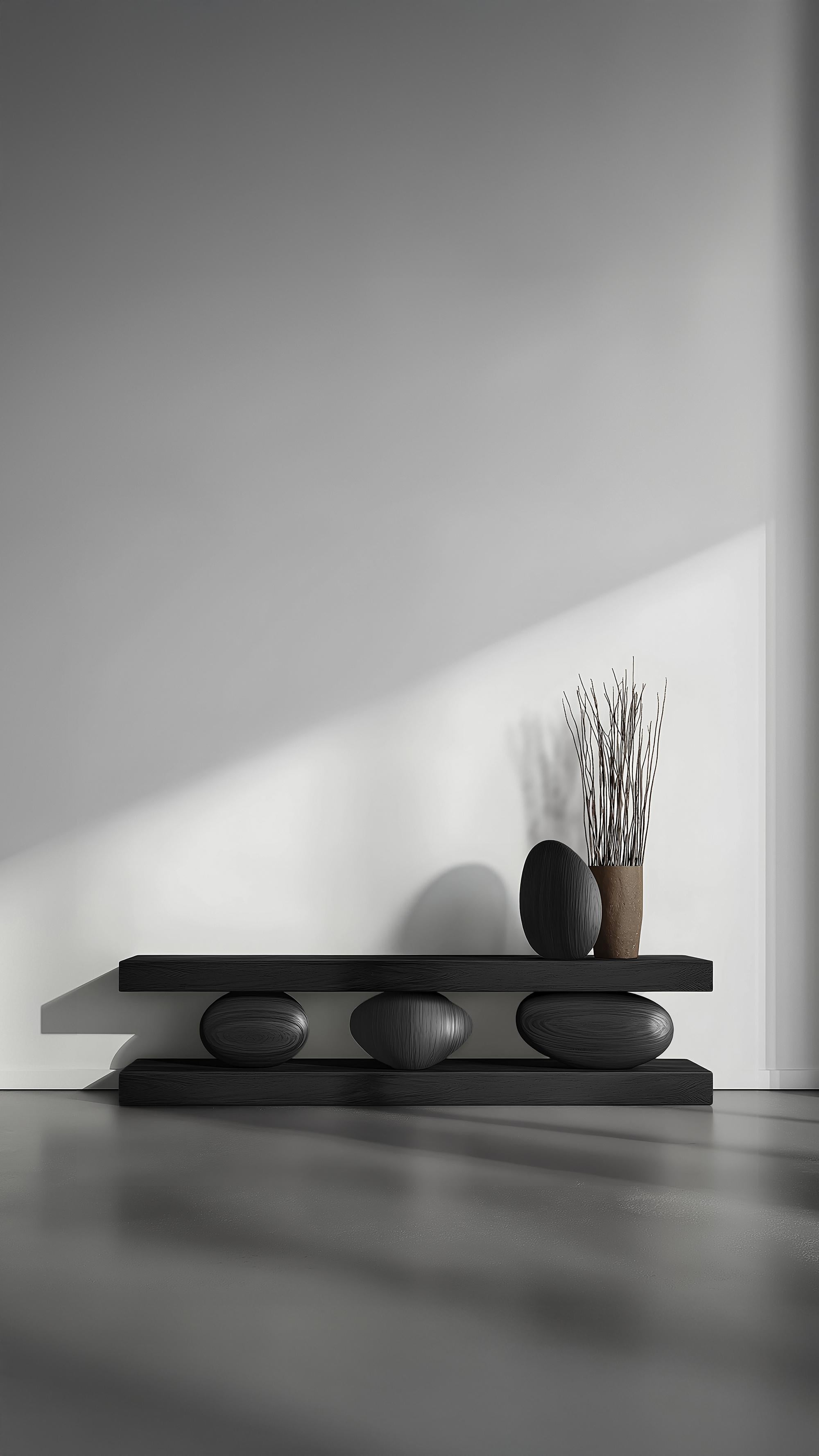 Consola de madera maciza Sereno No22, Muebles contemporáneos by NONO en venta 1