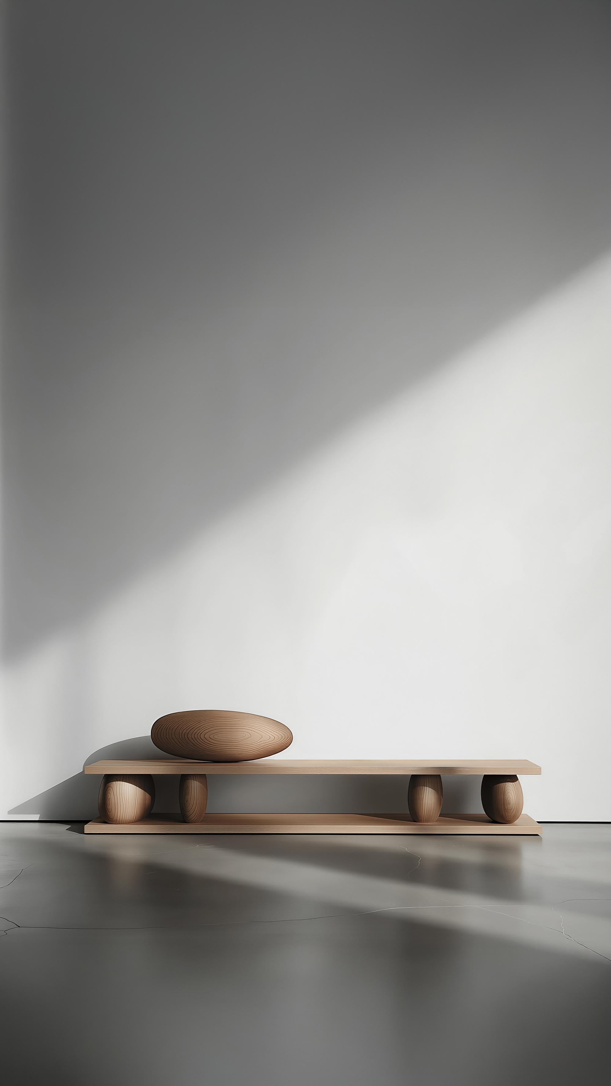 Massivholz-Credenza Sereno No46, Zeitgenössische Möbel von NONO (Moderne der Mitte des Jahrhunderts) im Angebot