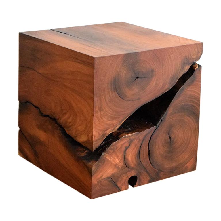 Solid Wood "Cube" For Sale at 1stdibs