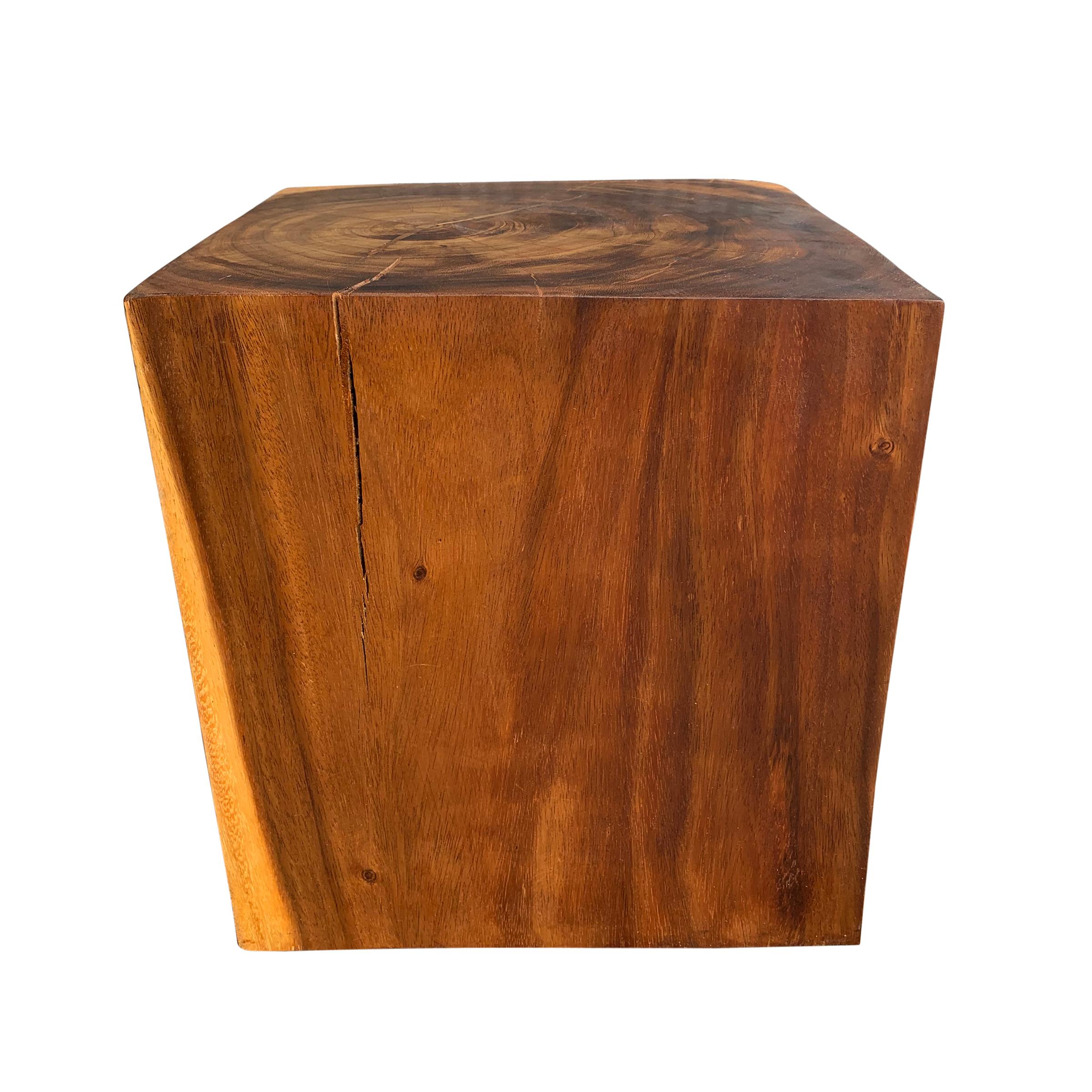 solid cube table
