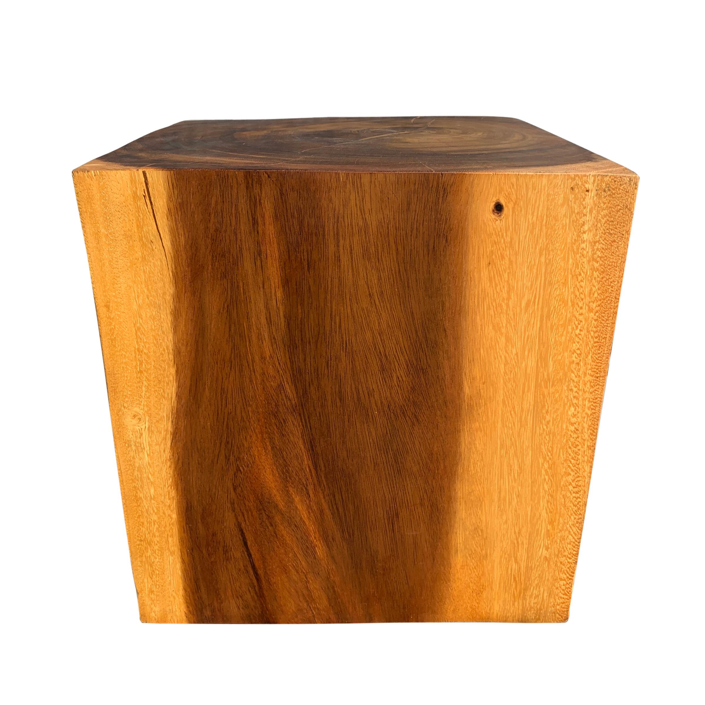cube wood table