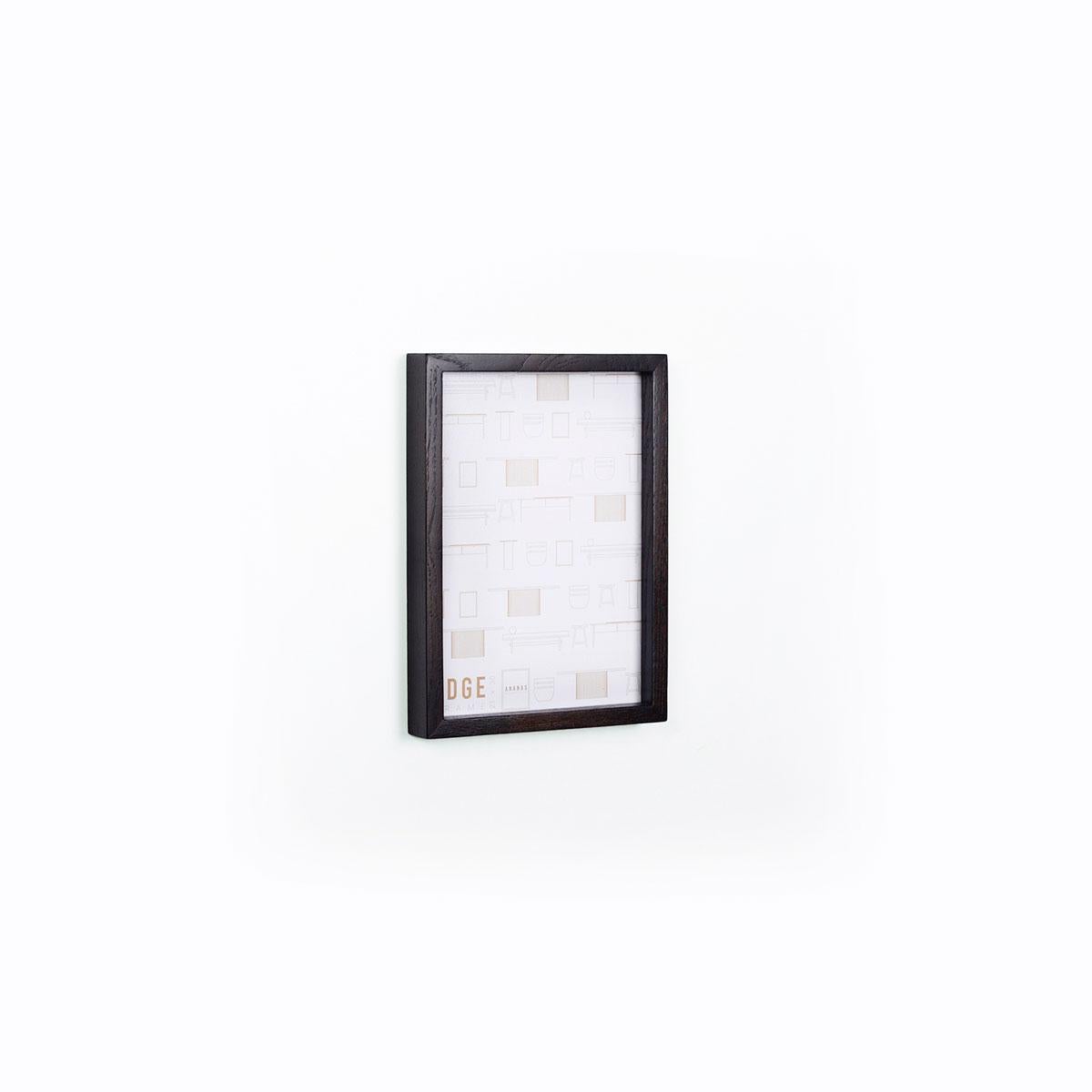 Marco decorativo de madera maciza, roble - EDGE - 23x32 Moderno en venta