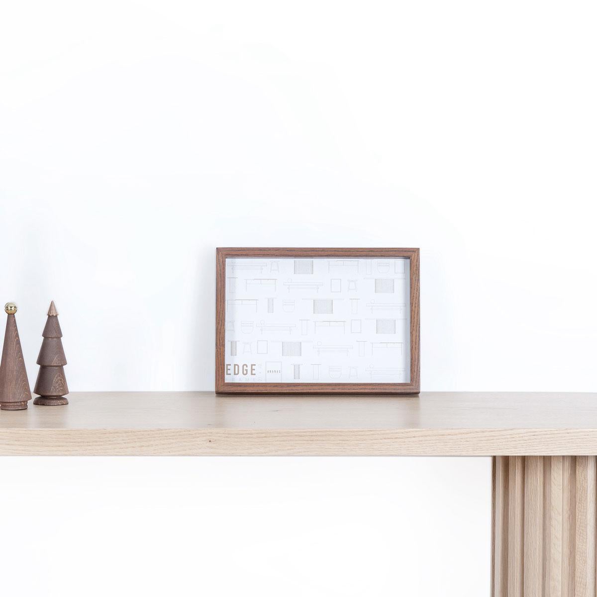 Marco decorativo de madera maciza, roble - EDGE - 23x32 Turco en venta